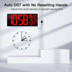 18" Large Digital Wall Clock - Image 4