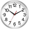 Rohioue Wall Clock Modern 10 Inch Battery Operated Silent Non Ticking Analog by RohioueWallClock