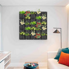 Hanging Planting Grow Bags, 25 Pockets Hanging Vertical Wall Planter Wall - Image 7