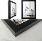 Kids Bathroom Wall Decor Funny Bathroom Wall Art Black and White Wall Decor - Image 3