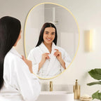 WallBeyond Irregular Wall Mirror, Asymmetrical Mirror Wall Mounted - Image 5