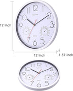 Wall Clock, Sweep Silent Movement Accurate Clocks - Image 5