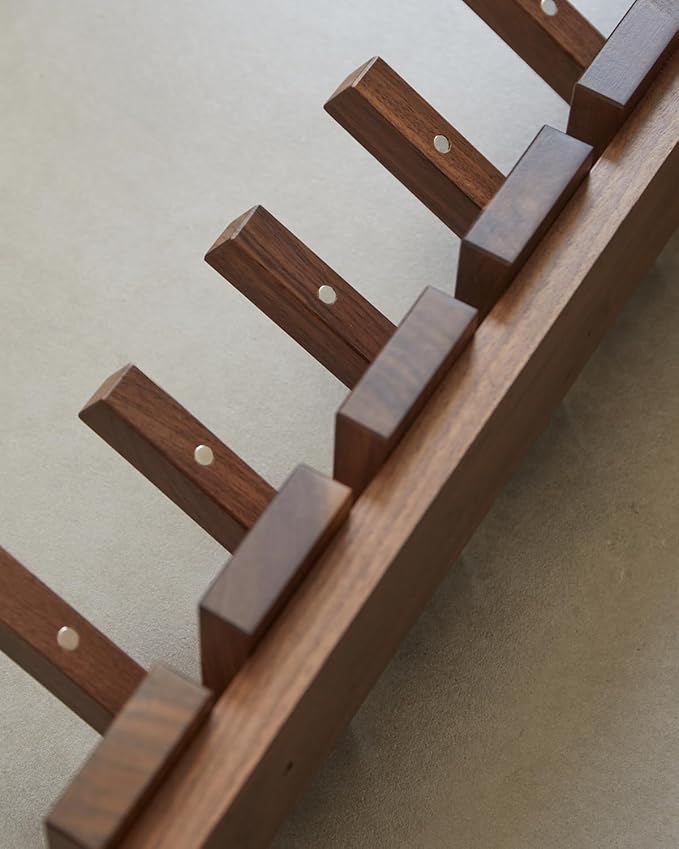 Wood Coat Rack Wall Mount - Image 3