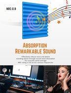 Sound Proof Foam Panels for Wall 48 Pack Acoustic Panels Sound Absorbing 1" X - Image 3