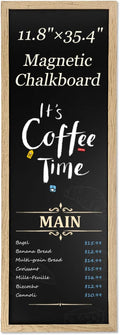 Magnetic Chalkboard for Wall, Long Chalk Board, Wall Hanging Menu for Restaurant by TORASO