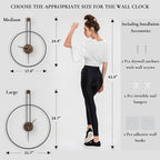 DRELIFAM Modern Wall Clock Large Wall Clocks - Image 6