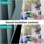 NICETOWN 100% Blackout Lined Curtains, 2 Thick Layers Completely Blackout - Image 4