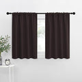 NICETOWN Blackout Curtains for RV Windows, Toffee Brown, 2 Panels, Room by NICETOWN