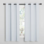 NICETOWN Window Treatment Thermal Insulated Grommet Room Darkening Curtains - Image 2