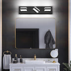 SOLFART LED Dimmable Black Vanity Light Over Mirror, 3 Lights Bathroom Light - Image 7