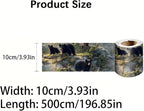 Black Bear Wallpaper Border 196x4 Inch Peel and Stick Wall Border Self Adhesive - Image 4