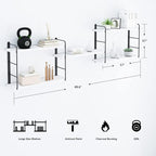 MXCSE Wall Shelves, Wall Mounted Bookshelves, DIY Floating Shelves - Image 3
