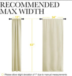 NICETOWN Bedroom Curtains for Kids Room, Window Treatment Thermal Insulated - Image 7