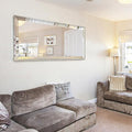 Chende 22" X 47" Angled Large Wall Mirror by ChendeMirror