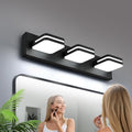 360° Rotate LED Bathroom Vanity Light Fixtures, 1300LM Acrylic Matte Black by Torondo