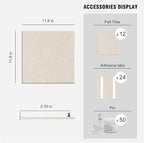 TSJOFFICE Large Cork Board for Wall - Image 6