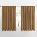 NICETOWN Blackout Curtains for Bedroom, 1 Pair, 62 by 63-inch, Window Treatment by NICETOWN