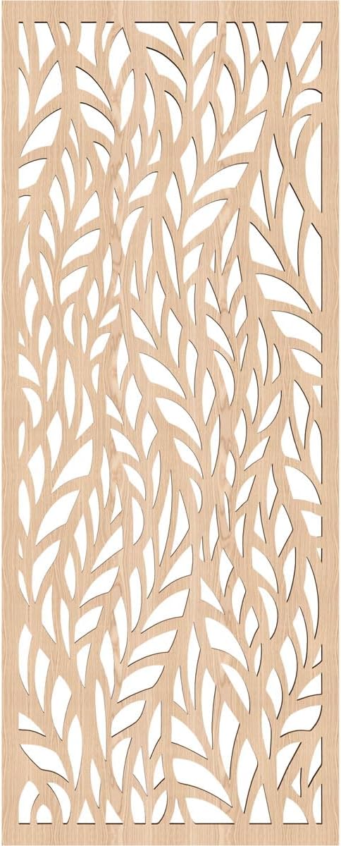 Ortonville Decorative Pierced Fretwork Wood Wall Panels, 15 3/8"W x 39 3/8"H x - Image 2