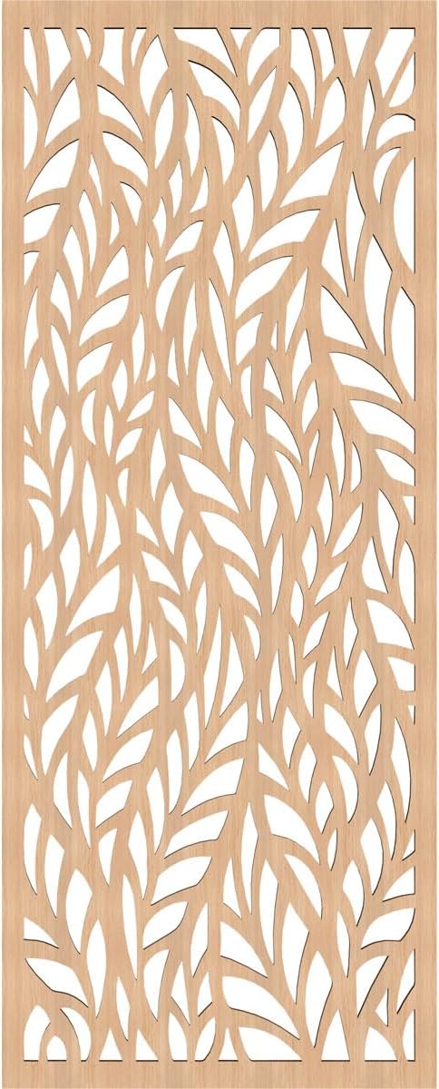 Ortonville Decorative Pierced Fretwork Wood Wall Panels, 15 3/8"W x 39 3/8"H x - Image 2