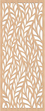 Ortonville Decorative Pierced Fretwork Wood Wall Panels, 15 3/8"W x 39 3/8"H x - Image 2