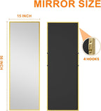 TRAHOME Standing Mirror Full Length Mirror - Image 9