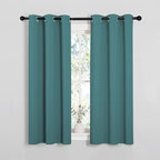 NICETOWN Window Curtain Panels, Thermal Insulated Solid Grommet Blackout by NICETOWN