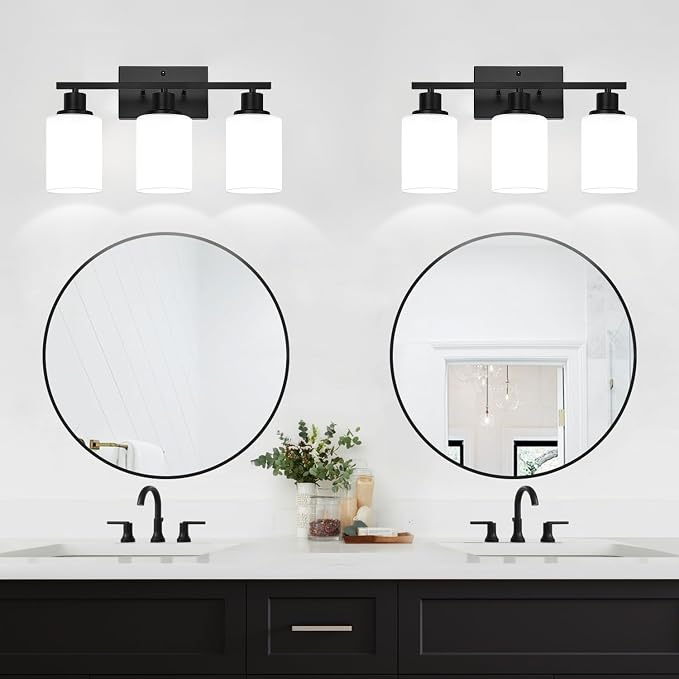 MOKATNG 3-Light Bathroom Light Fixtures, Vanity Light - Image 8
