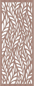 23 3/8"W x 59 3/8"H x 3/8"T Ortonville Decorative Fretwork Wood Wall Panels - Image 4