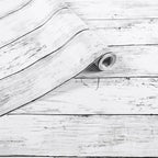 Arthome 23.6 x 200 inches White Gray, Peel and Stick Wallpaper, Wood Contact by ArthomeWALLDECOR