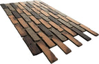 EverStone Aged Brick Faux Brick Panel, 46 7/8"W x 27"H x 1 1/4"D, Alamo Color - Image 6