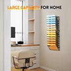 SUPEASY 14 Tier Wall File Organizer, Hanging Wall Mounted Mail Organizer - Image 2