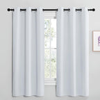 NICETOWN Room Darkening Draperies Curtains Panels, Window Treatment Thermal by NICETOWN