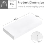 QEEIG Floating Shelves for Wall Bathroom Shelf Bedroom Kitchen Living Room - Image 3