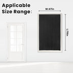 Adhesive Blackout Curtains- Self Stick Shades Window Blinds Curtains No Rod - Image 7