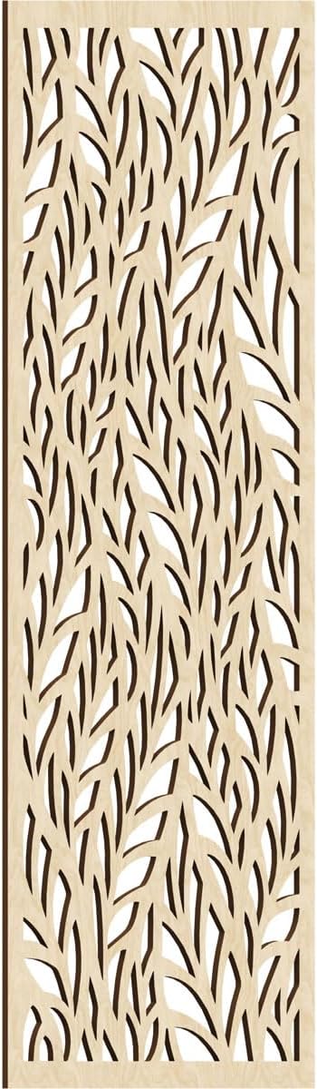 Ortonville Decorative Pierced Fretwork Wood Wall Panels, 27 3/8"W x 69 3/8"H x by EkenaMillwork