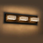Black Vanity Lights for Bathroom Light Fixtures Adjust 3 Colors Modern Bath - Image 7