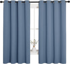 NICETOWN Blackout Curtains for Kitchen Window, Sound & Heat & Cold Reducing - Image 2