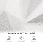 Giantex 100 Pack 3D Wall Panels, Lightweight Waterproof, DIY Cut & Paint - Image 4