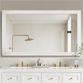 36 x 60 Rustic Wooden Framed Wall Mirror by nolsia
