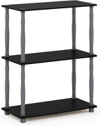 Furinno Turn-N-Tube 3-Tier Compact Multipurpose Shelf Display Rack - Image 5