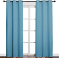NICETOWN Window Treatment Thermal Insulated Solid Grommet Blackout by NICETOWN
