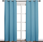 NICETOWN Window Treatment Thermal Insulated Solid Grommet Blackout by NICETOWN