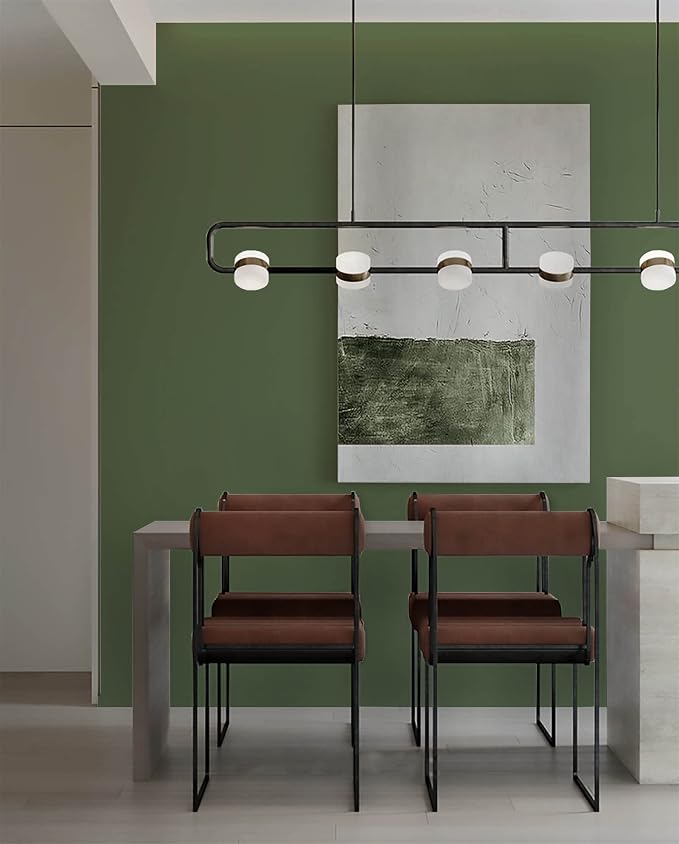 Dimoon 78.7''x15.7'' Green Skin Peel and Stick Wallpaper Contact Paper Modern - Image 9