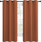 NICETOWN Bedroom Blackout Curtains 68 inches Long, Privacy and Thermal - Image 2