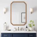 WallBeyond 24" x 36" Rounded Corner Arch Wall Mirror by WallBeyond