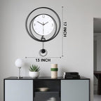 Dankeit Decorative Wall Clock, Silent Non-Ticking Quality Quartz Movement - Image 4