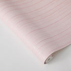 Tempaper Textured Metallic Pink Faux Grasscloth Removable Peel and Stick - Image 5