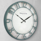 Presentime & Co 21" Farmhouse Series Wall Clock, Vintage Style, Retro Clock - Image 3