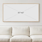 Framed Boho Coastal Beach Wall Art - Image 4