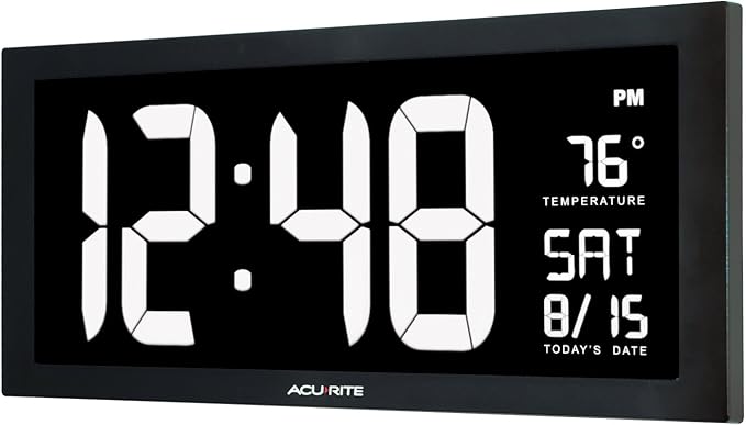 AcuRite 76102M Oversized LED Clock - Image 2